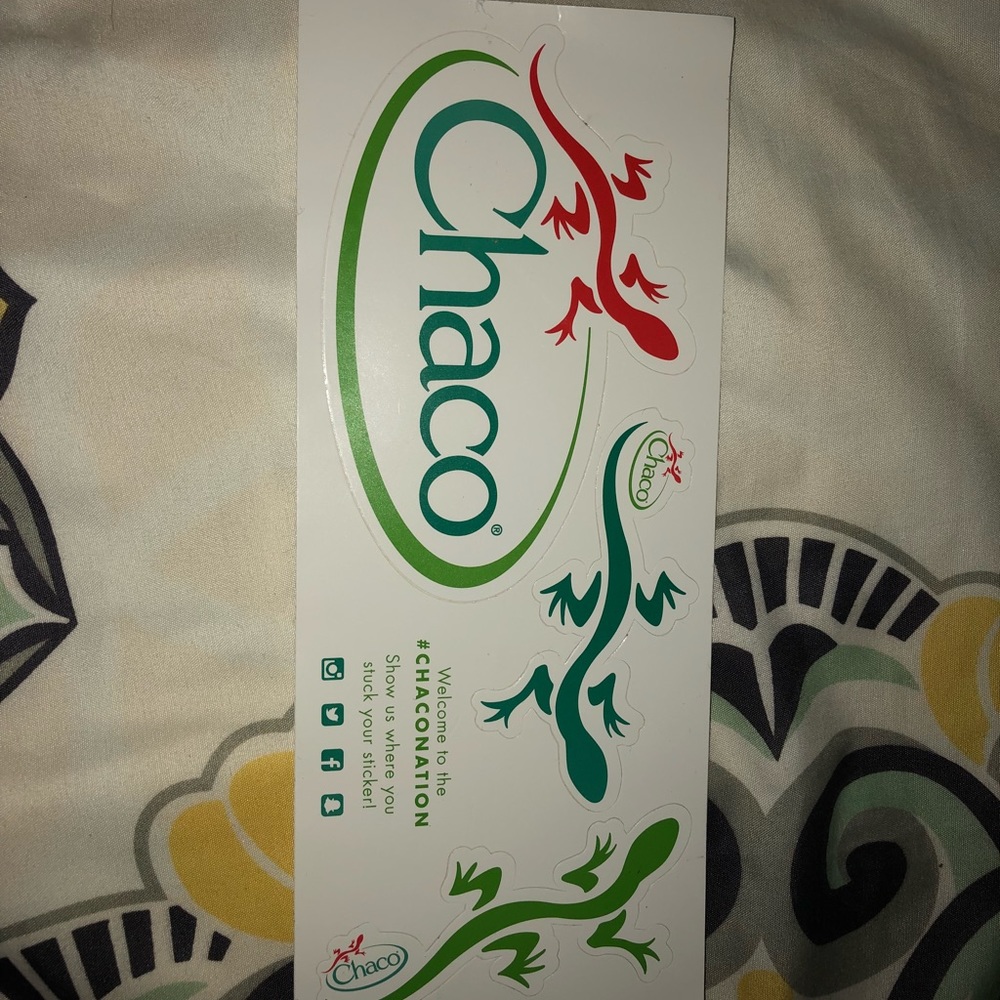 Chaco stickers
